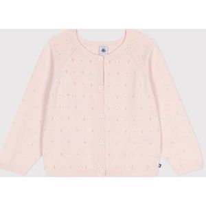 Petit Bateau Cardigan voor meisjes, Roze, 6 Jaren