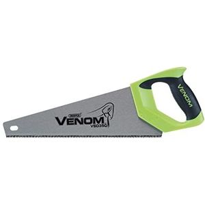 Draper Venom 350mm 8PPI First Fix Dubbele Grond Gereedschapskist Hout Handzaag - 35cm Blade Lengte - 82198 - Boom Tuin Houtbewerking Handzaag