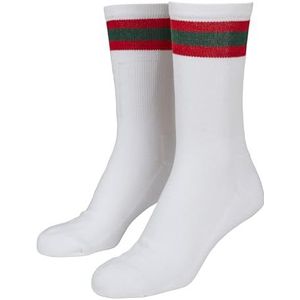 Urban Classics heren sokken, meerkleurig (White/Fire Red/Green 01286), 35/38 EU