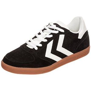 hummel Victory Jr Sneakers voor kinderen, uniseks, zwart, zwart, wit, zwart, wit, 34 EU