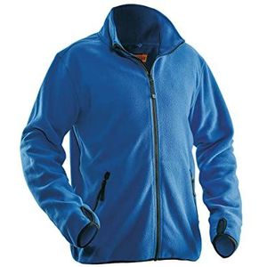 Jobman 550175-6500-9 fleece jas in koningsblauw maat 3XL