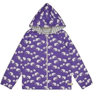 loud + proud Meisjes waterafstotende jas, GOTS-gecertificeerd overgangsjas, violet, 158/164, paars, 158/164 cm
