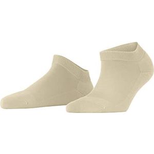 FALKE Dames Korte sokken ClimaWool W SN Wol Lyocell Kort eenkleurig 1 Paar, Beige (Cream 4011), 39-40