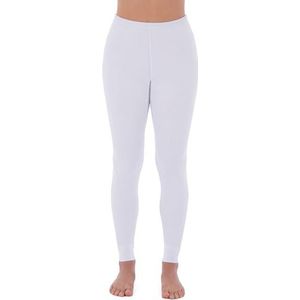 Fruit of the Loom Dames Micro Wafel Thermische Onderkant Pyjama, Kleur: wit, 3X