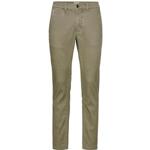 camel active Heren Basic Chino Slim Fit, groen, 36W / 36L