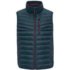 s.Oliver Licht gewatteerd vest van gerecycled polyester, 5785 blauw, M