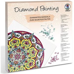 Ursus 43520003F Diamond Painting Mandala, kleurrijk