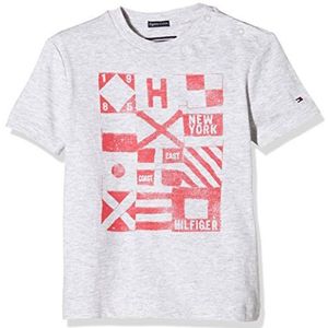 Tommy Hilfiger Logo Cn Tee S/S, jongens T-shirt - - 12-18 mois