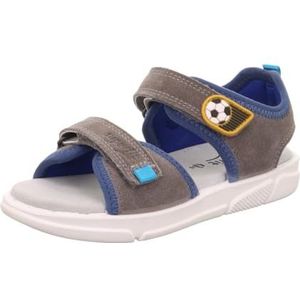 Superfit Pixie sandalen voor jongens, Grijs Blauw 2000, 31 EU Weit