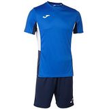 Joma Set Donau II koningsblauw marineblauw wit
