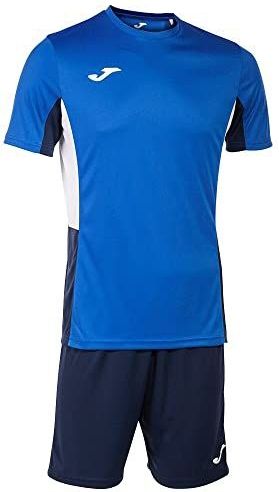 Joma Set Donau II koningsblauw marineblauw wit