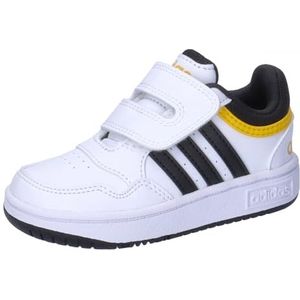 adidas Hoops Mid 3.0 Kinderschoenen, uniseks, voor kinderen, Ftwr White Core Black Supplier Kleur, 24 EU