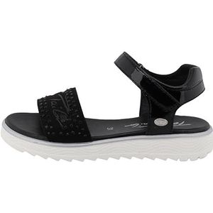 TOM TAILOR 7470170001 sandalen, zwart, 39 EU, Zwart, 39 EU