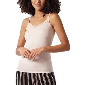 Schiesser Dames spaghettitop ondergoed, perzik, 40