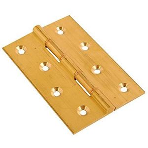 Lunn Hardware Fosforbrons Washered Messing Scharnier, 102 mm x 67 mm x 2,2 mm Grootte