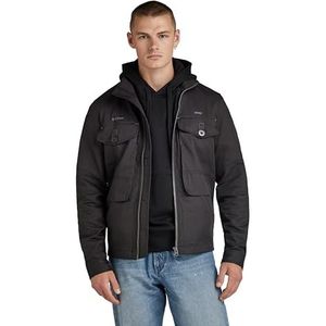 G-STAR Heren Long Pocket Track Overhemden, zwart (dk black D24744-A504-6484), S