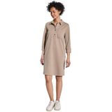 Street One - Damesjurk - Sheer Beige Mel. - Knielang - Lange Mouwen