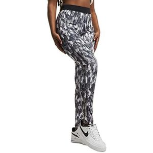 Urban Classics Active Graphic leggings voor dames, grijs (Grey 00111), S