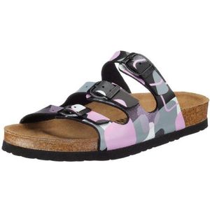 Dr. Brinkmann 700410, clogs en slippers voor dames, Zwart Zwart Zwart Multi1, 37 EU