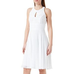 Vera Mont Vera Mont Dames 0223/4825 jurk, off-white, 40, gebroken wit, 40