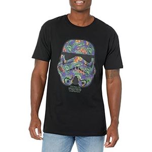 Star Wars Heren Humid Graphic T-shirthumid Helmet T-shirt, zwart, L