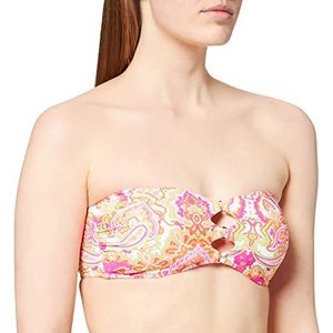 Seafolly Dames Summer Chintz bandeau-beha bikinitop