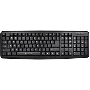 Bedrad Keyboard SERIOUX 9400USB Zwart USB