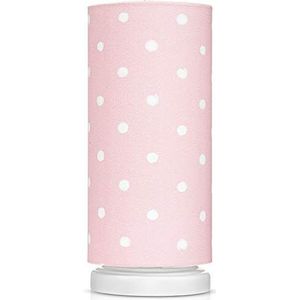 Lamps & Company Nachtlampje Mooie stippen roze
