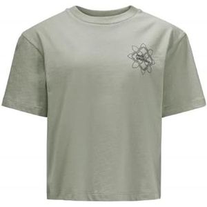 Jack Wolfskin T-Shirt-1609841 T-Shirt Mint Leaf 128, Muntblad