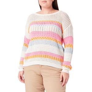 Jalene Gebreide damestrui 15426480-JA03, wolwit roze oranje, XL/XXL, wolwit, roze, oranje, XL/XXL