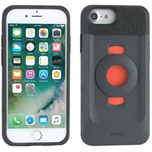 Tigra Sport FitClic Neo beschermhoes voor iPhone 6/6S/7/8, zwart/grijs