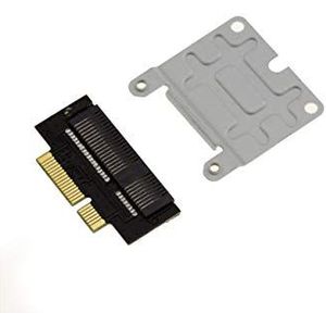KALEA-INFORMATIQUE mSATA-adapter om de originele SSD in een Mac Pro of Retina 2012 te vervangen door een mSATA SSD. met Full Size Half Size Adapter