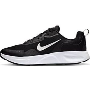 Nike Heren Wearallday Running Shoe, zwart wit, 44 EU