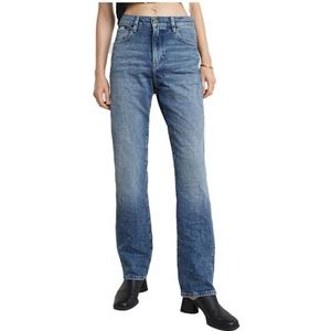 G-Star RAW Viktoria High Straight Jeans, blauw (Sun Faded Paradiso Blue D23959-d434-g330), 32W x 32L