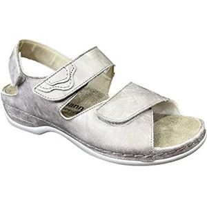 Berkemann dames rina sandaal, oud zilver zilver, 37 EU