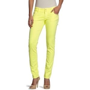 Cross jeans dames melissa jeans, geel (neon yellow), 27W x 32L