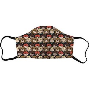 HARRY POTTER ACHAPOMMS005_A Masker, All-Over, One Size Uniseks, Allover: