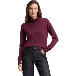 Tom Tailor - Turtleneck - Regular Fit - Effen - Katoen en Viscosemix