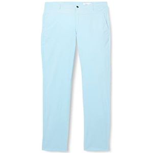 s.Oliver Relaxed: Chino van fijn corduroy, blauw, 46