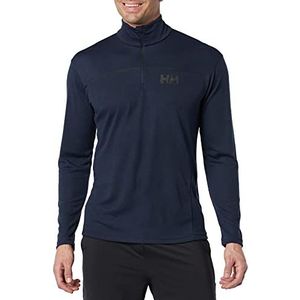 Helly Hansen Heren Hp 1/2 Zip Pullover Trui, 597 NAVY, S UK