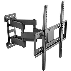 RICOO TV Muur-Beugel Draaibaar Kantelbaar, S7744, aanbevolen voor 32-55 Inch VESA 200x200-400x400