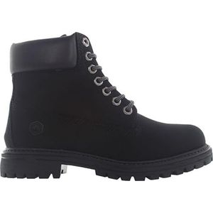 Lumberjack River 2 Enkellaarsjes met veters, voor dames, zwart, 36 EU, Zwart, 36 EU