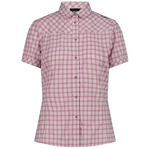 CMP Dames overhemd 33S5716 Shirt, wit-rouge-antraciet, 34, wit-rouge-antraciet, 34