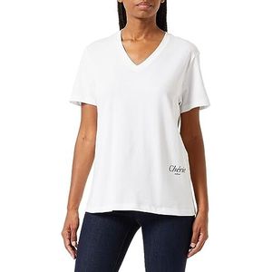 Replay Dames T-shirt, 001, wit, XS