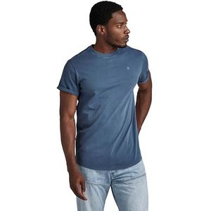 Lash T-shirt, Blauw (Vintage Indigo Gd D16396-2653-g305), XL