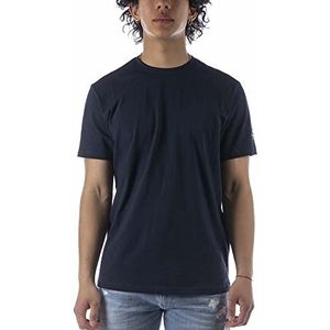 ECOALF, Sustanalf T-shirt voor heren met lange mouwen, van katoen, gerecycled weefsel, comfortabel en licht, Donkerblauw, S