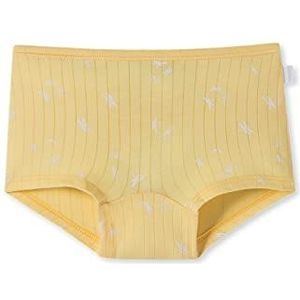 Schiesser Meisjesshorts onderbroeken ondergoed, Geel bedrukt, 92 cm