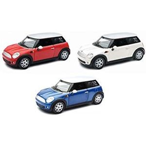 Toyland Mini Cooper 2008 New Ray 1:24 modelauto 71026, rood