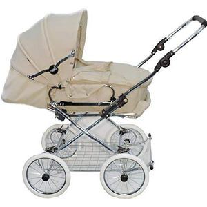 EICHHORN Kinderwagen Combikinderwagen, complete set, 0-3 jaar, ombouwbaar tot sportwagen, inclusief draagtas, EVA-wiel, beige