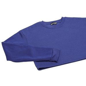 Ucy Sweatshirt met lange mouwen van 100% polyester met ronde hals kobalt maat S, kobalt, S